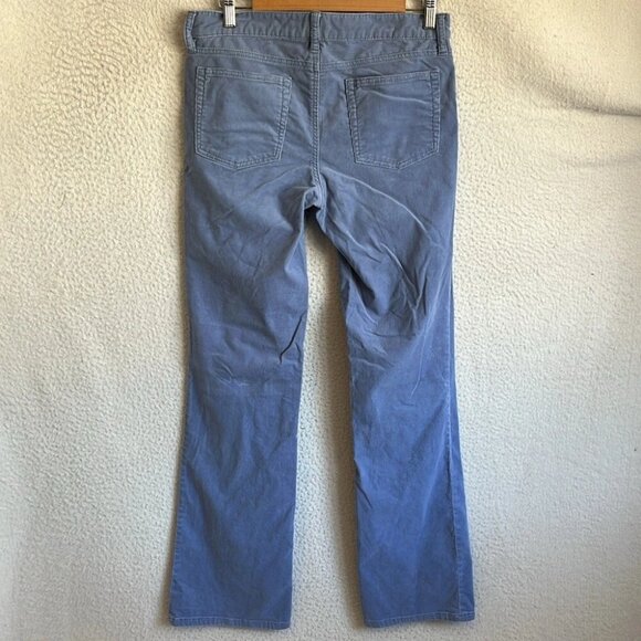 J Crew Corduroy Pants Womens Size 4 Blue - Picture 2 of 6
